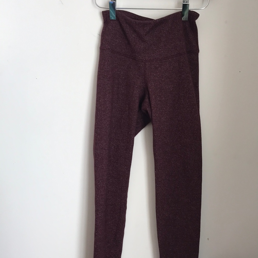 Old navy red leggings  size extra small